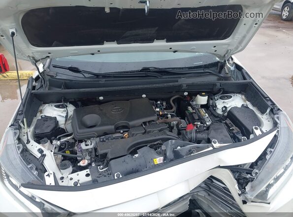2T3Y1RFV6LC037157 2020 TOYOTA RAV4 White უკანა ხედი