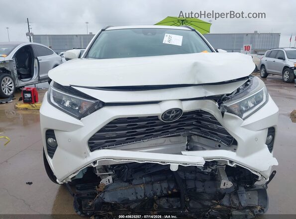 2T3Y1RFV6LC037157 2020 TOYOTA RAV4 White უკანა სალონის ხედი