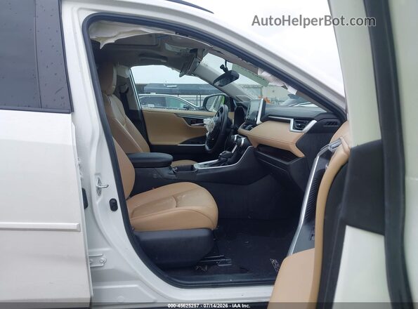 2T3Y1RFV6LC037157 2020 TOYOTA RAV4 White წინა სალონის ხედი