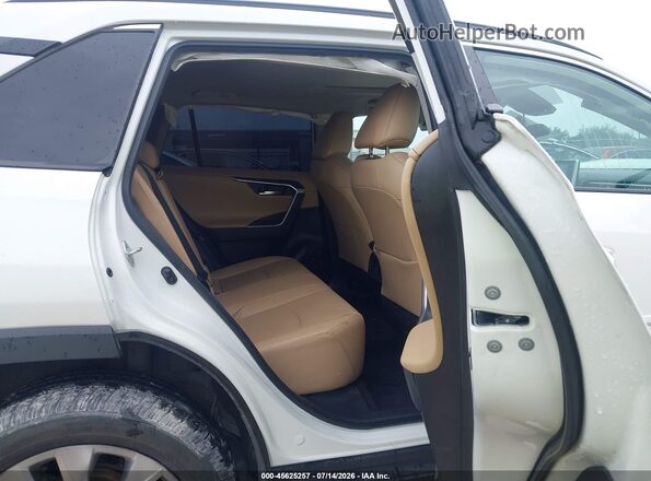 2T3Y1RFV6LC037157 2020 TOYOTA RAV4 White VIN კოდის სტიკერის ხედი