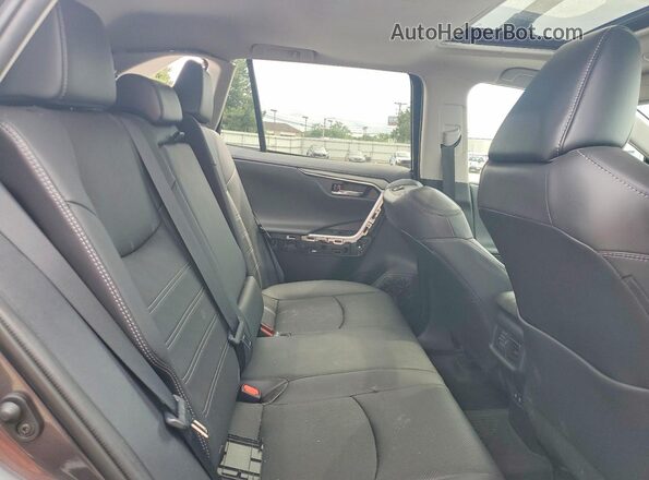 2T3Y1RFV6MC116510 2021 TOYOTA RAV4 Gray უკანა სალონის ხედი