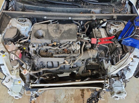 2T3Y1RFV7NW235635 2022 TOYOTA RAV4 White უკანა სალონის ხედი