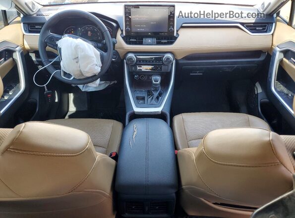 2T3Y1RFV7NW235635 2022 TOYOTA RAV4 White წინა პანელის ხედი