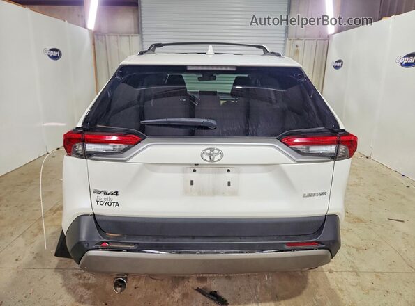 2T3Y1RFV7NW235635 2022 TOYOTA RAV4 White უკანა ხედი
