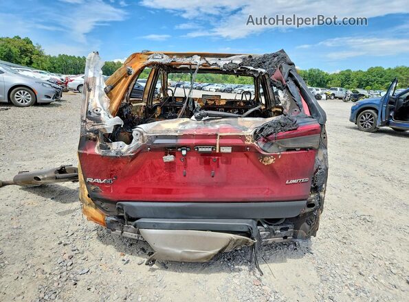 2T3Y1RFV8PW291876 2023 TOYOTA RAV4 Red Вид ззаду