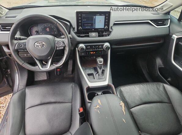 2T3Y1RFV9MC158332 2021 TOYOTA RAV4 Gray წინა პანელის ხედი