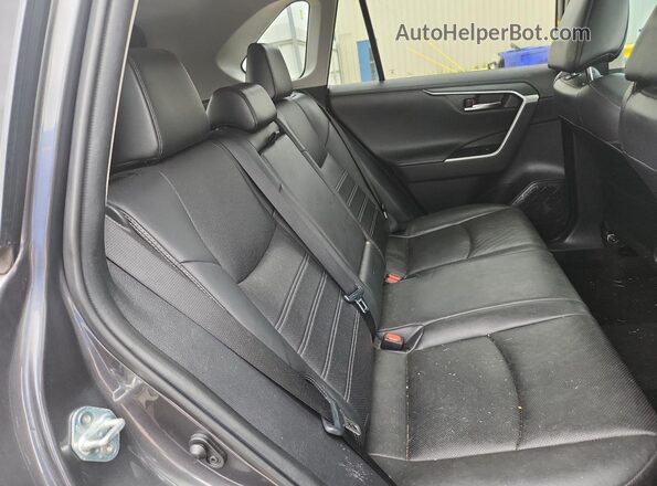 2T3Y1RFV9MC158332 2021 TOYOTA RAV4 Gray უკანა სავარძლების ხედი
