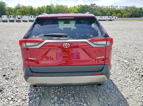 2T3Y1RFVXRW326274 2024 TOYOTA RAV4 Burgundy უკანა ხედი