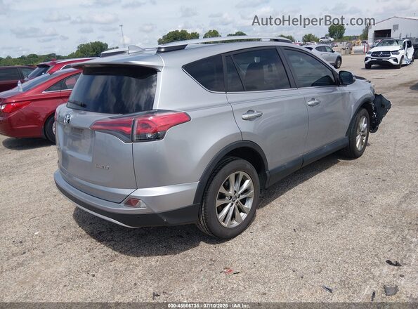 2T3YFREV0GW268594 2016 TOYOTA RAV4 Silver Задня права чверть