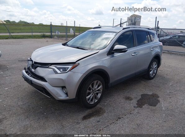 2T3YFREV0GW268594 2016 TOYOTA RAV4 Silver Передня ліва чверть