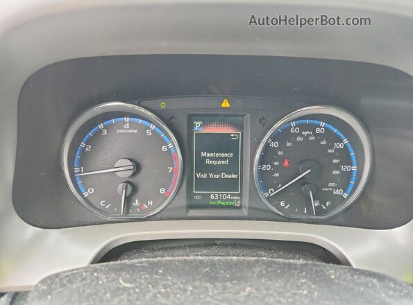 2T3YFREV0GW279966 2016 TOYOTA RAV4 Black ხელსაწყოთა პანელის ხედი
