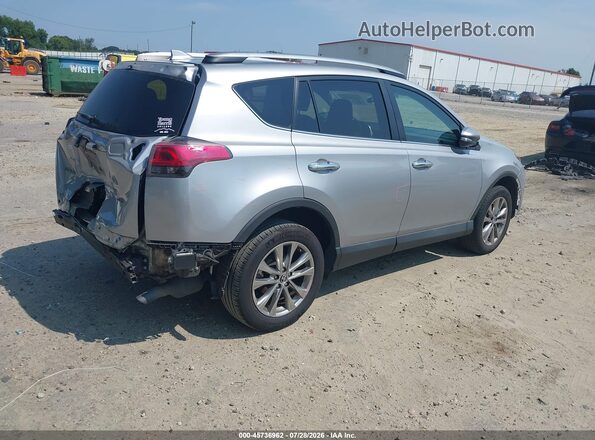 2T3YFREV0HW323157 2017 TOYOTA RAV4 Silver Задня права чверть