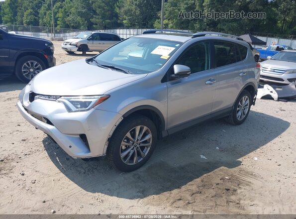 2T3YFREV0HW323157 2017 TOYOTA RAV4 Silver Передня ліва чверть