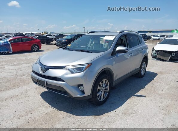 2T3YFREV0HW378711 2017 TOYOTA RAV4 Silver Передня ліва чверть