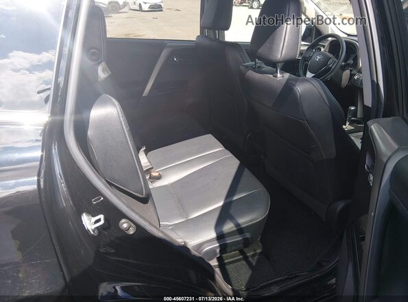 2T3YFREV0HW386243 2017 TOYOTA RAV4 Black VIN კოდის სტიკერის ხედი