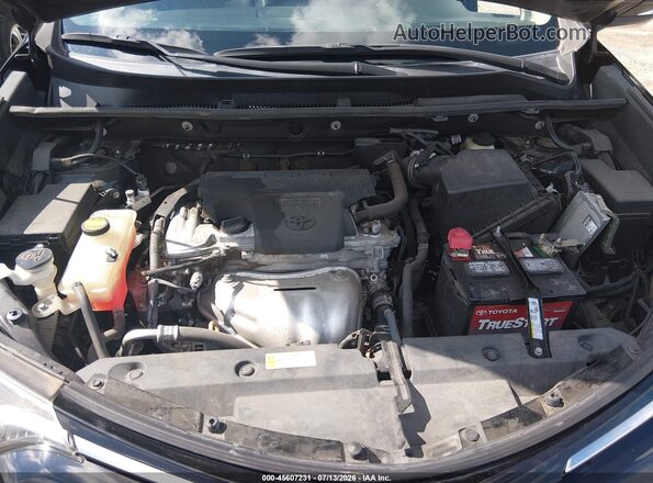 2T3YFREV0HW386243 2017 TOYOTA RAV4 Black უკანა ხედი