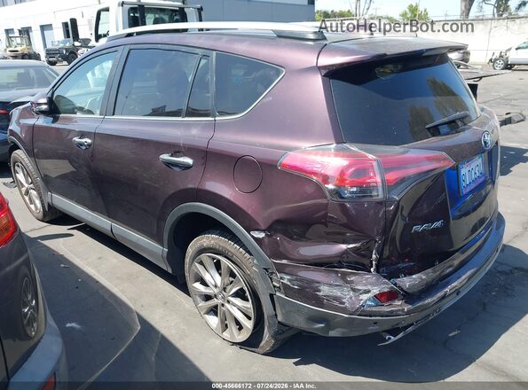 2T3YFREV0JW518990 2018 TOYOTA RAV4 Purple Tył lewy