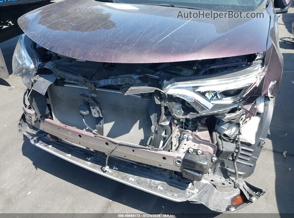 2T3YFREV0JW518990 2018 TOYOTA RAV4 Purple Widok z przodu