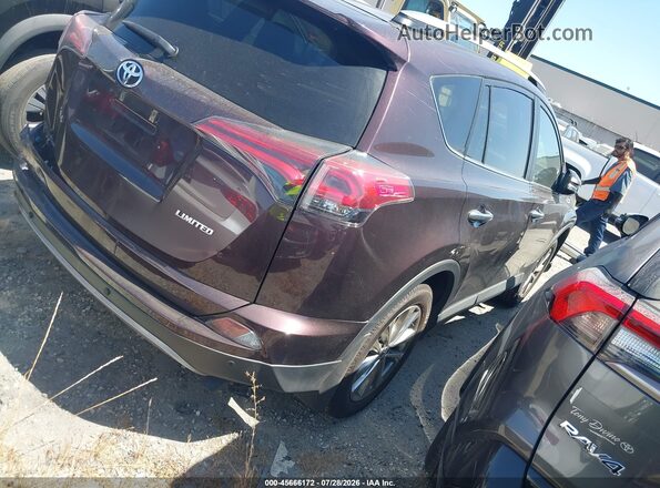 2T3YFREV0JW518990 2018 TOYOTA RAV4 Purple Tył prawy