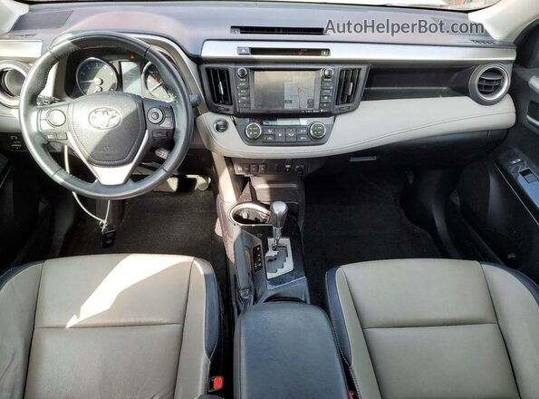 2T3YFREV1GW260505 2016 TOYOTA RAV4 Red Вид панелі приладів