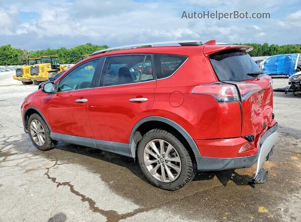 2T3YFREV1GW260505 2016 TOYOTA RAV4 Red Задня ліва чверть