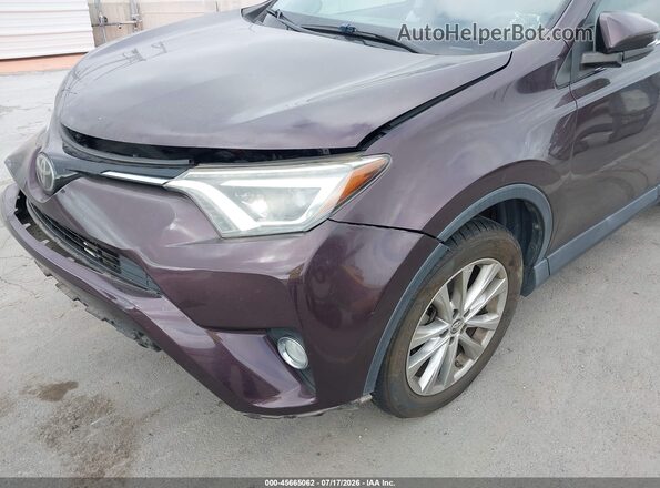2T3YFREV1JW485725 2018 TOYOTA RAV4 Burgundy 