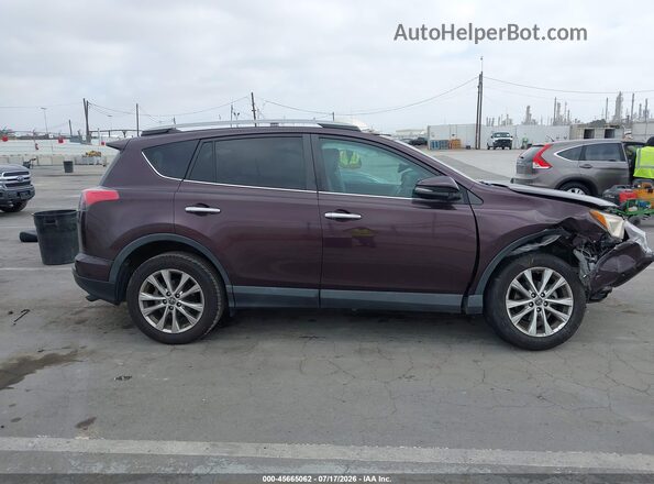 2T3YFREV1JW485725 2018 TOYOTA RAV4 Burgundy 