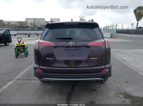 2T3YFREV1JW485725 2018 TOYOTA RAV4 Burgundy 