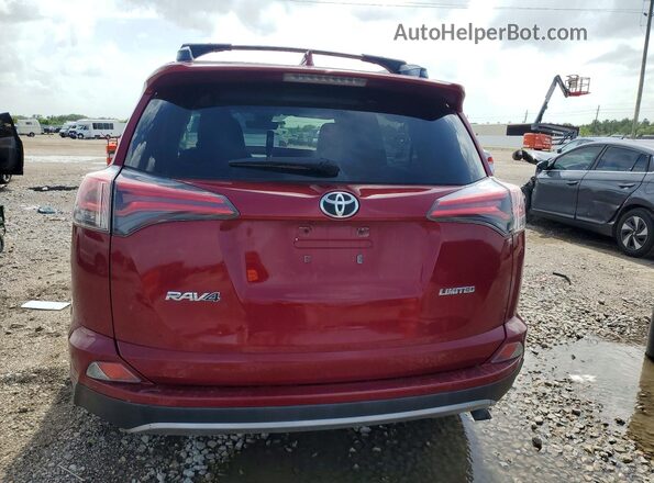 2T3YFREV2JW417286 2018 TOYOTA RAV4 Красный Вид сзади