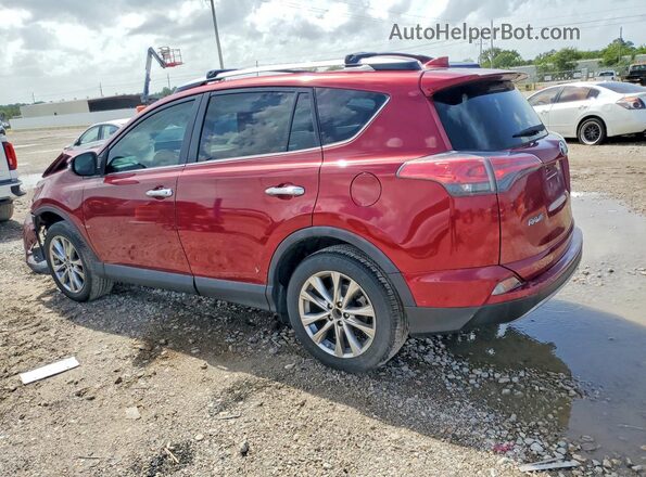 2T3YFREV2JW417286 2018 TOYOTA RAV4 Красный Задняя левая четверть