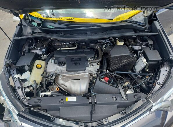 2T3YFREV4HW341029 2017 TOYOTA RAV4 Gray Вид підкапотного простору