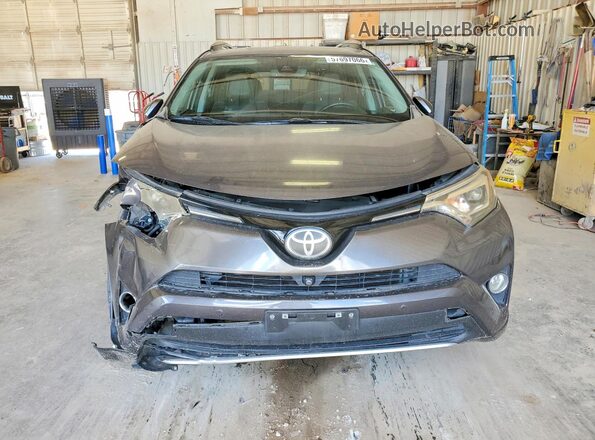 2T3YFREV5HW312574 2017 TOYOTA RAV4 Gray Widok z przodu