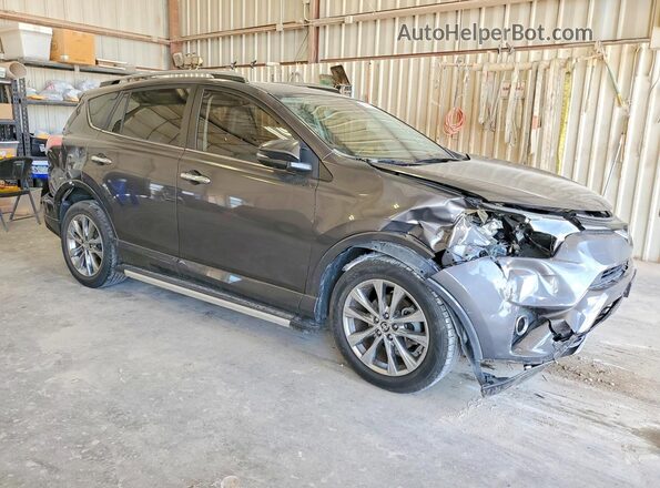 2T3YFREV5HW312574 2017 TOYOTA RAV4 Gray Przód prawy