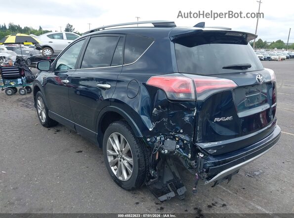 2T3YFREV6HW386425 2017 TOYOTA RAV4 Dark Blue Задняя левая четверть