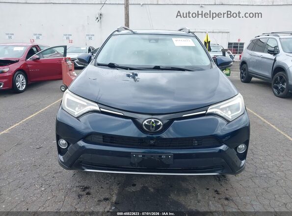 2T3YFREV6HW386425 2017 TOYOTA RAV4 Dark Blue Вид щитка приборов
