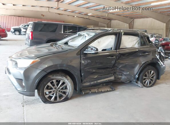 2T3YFREV6JW452252 2018 TOYOTA RAV4 Gray Widok wnętrza 360 stopni