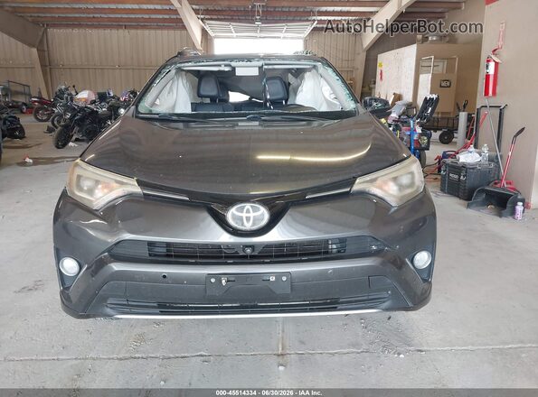 2T3YFREV6JW452252 2018 TOYOTA RAV4 Gray Widok zestawu wskaźników