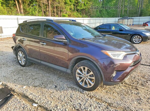 2T3YFREV7JW428445 2018 TOYOTA RAV4 Burgundy წინა მარჯვენა
