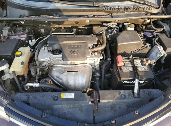 2T3YFREV7JW428445 2018 TOYOTA RAV4 Burgundy უკანა სალონის ხედი