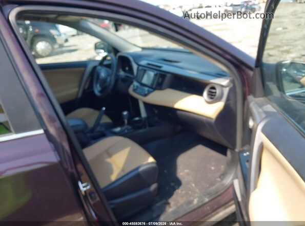 2T3YFREV8HW331006 2017 TOYOTA RAV4 Бежевый Вид салона спереди