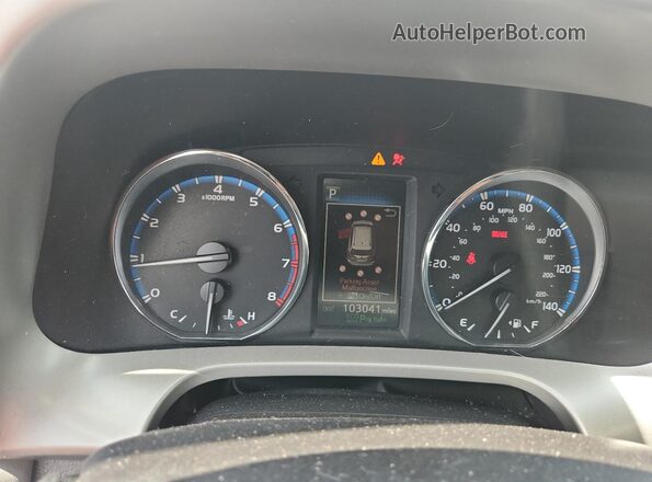 2T3YFREV9GW276855 2016 TOYOTA RAV4 Gray Սարքավորումների վահանակի տեսք