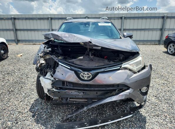 2T3YFREV9GW276855 2016 TOYOTA RAV4 Gray Դիմացի տեսք