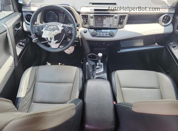 2T3YFREV9GW276855 2016 TOYOTA RAV4 Gray Առջևի վահանակի տեսք