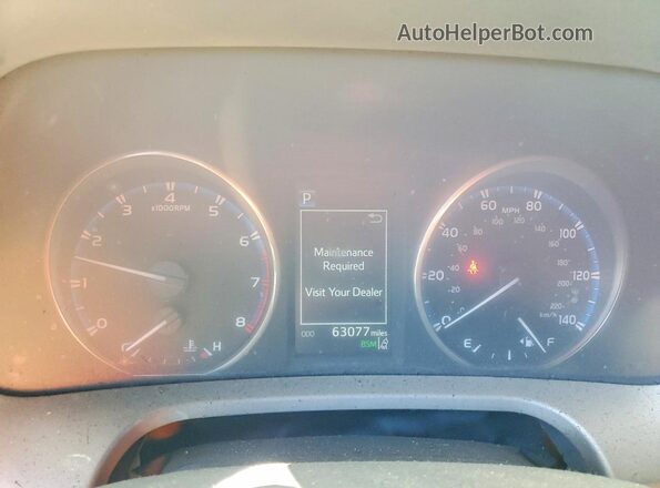 2T3YFREV9HW324680 2017 TOYOTA RAV4 White Vista del cuadro de instrumentos