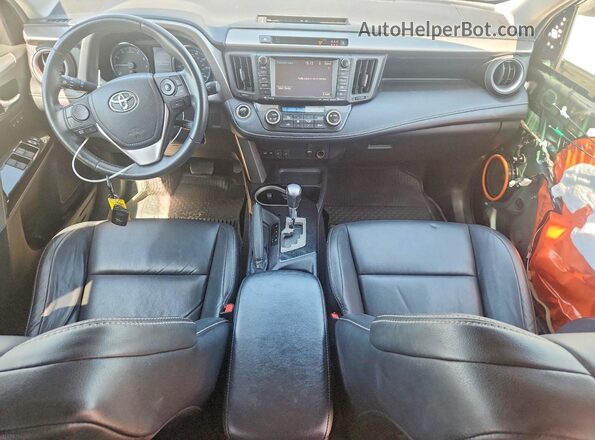 2T3YFREV9JW479171 2018 TOYOTA RAV4 Синий Вид панели приборов