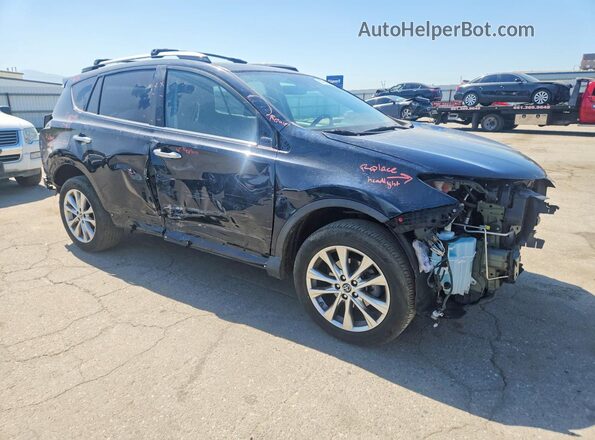 2T3YFREV9JW479171 2018 TOYOTA RAV4 Синий Передняя правая четверть