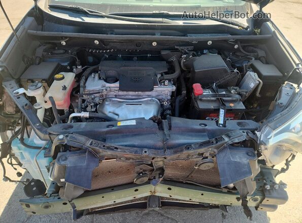 2T3YFREV9JW479171 2018 TOYOTA RAV4 Синий Вид задней части салона