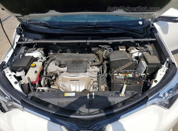 2T3YFREVXGW264102 2016 TOYOTA RAV4 White Widok komory silnika