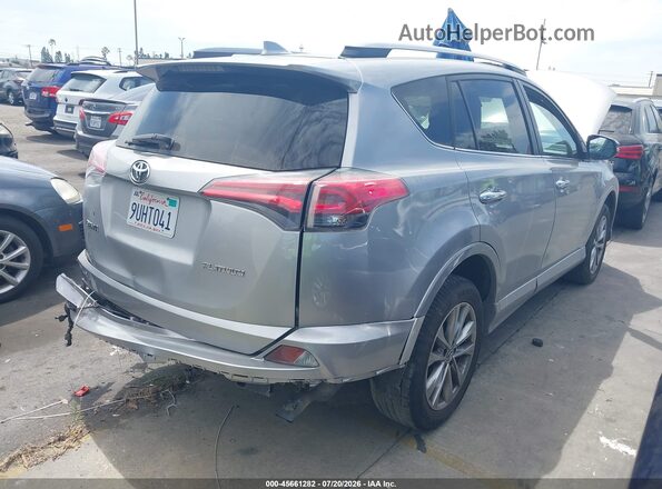 2T3YFREVXHW354545 2017 TOYOTA RAV4 Silver Tył prawy