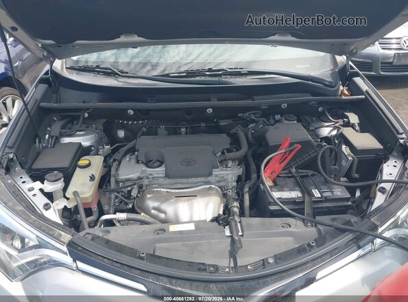2T3YFREVXHW354545 2017 TOYOTA RAV4 Silver Widok z tyłu